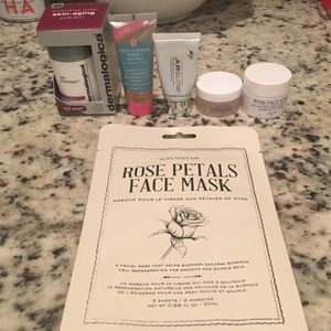 6 Mini Exfoliants/ Masks from popular brands